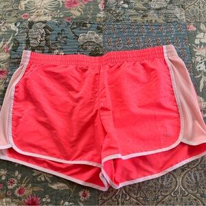 Curvy XXL Danskin Hot Pink Leopard Athletic shorts.